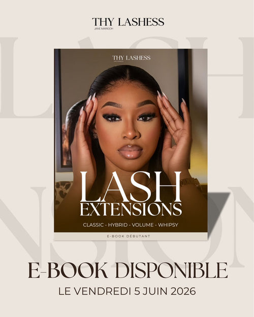 E-BOOK DÉBUTANT - EXTENSION DE CILS
